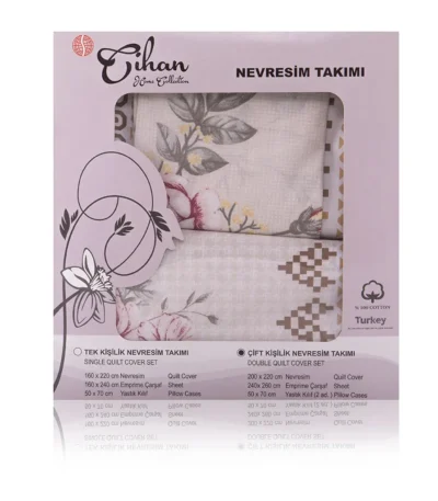 Rumi Çift Kişilik Nevresim Takımı