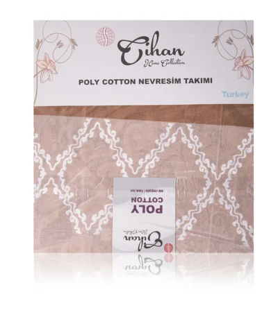 ipekçe nevresim takımı kahverengi