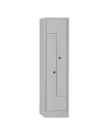 Z tipi tekli 2 kapılı soyunma dolabı